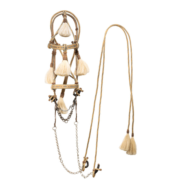 Deer Lodge Prison Horsehair Bridle, Western, Horse Gear, Bridle