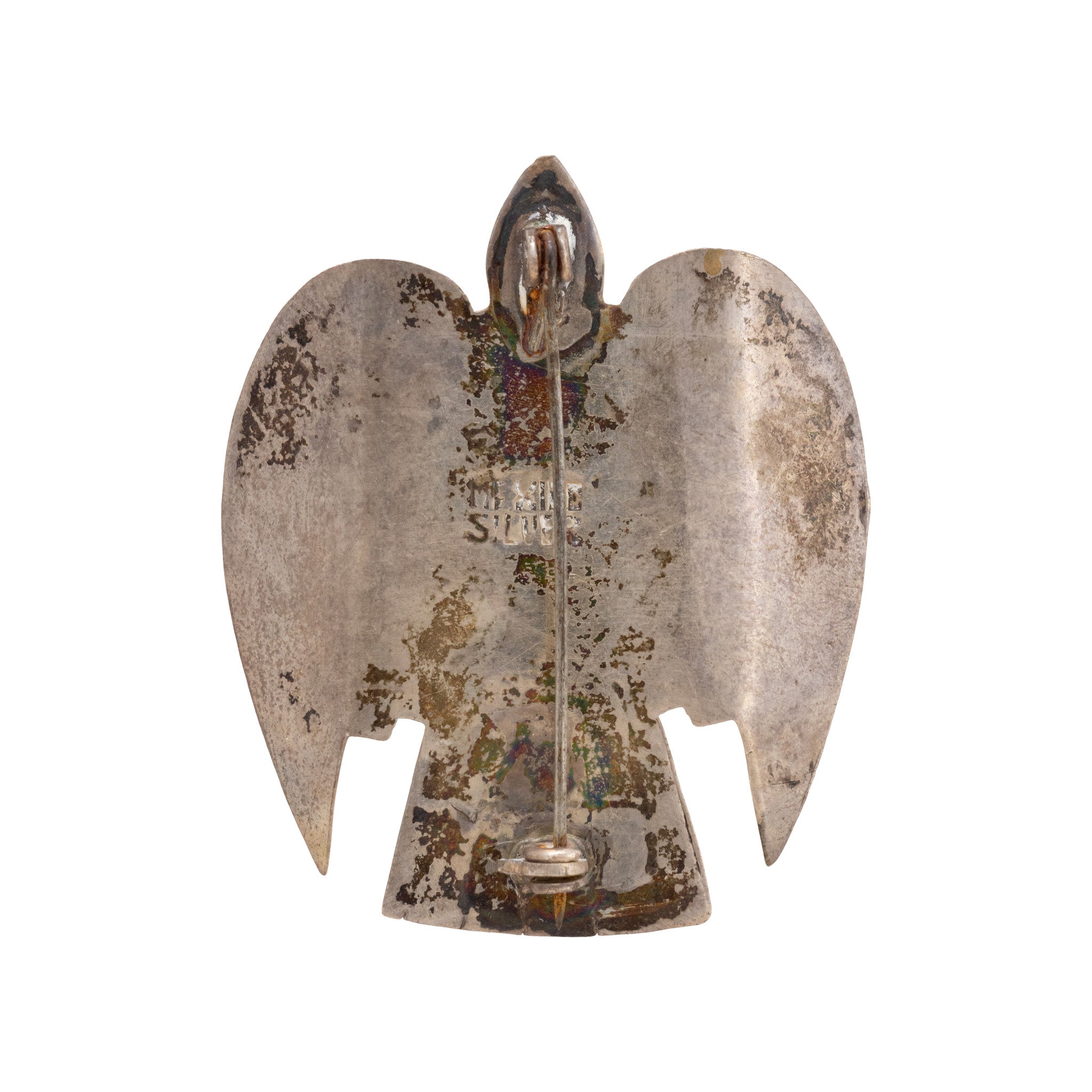 Three Onyx Bird Pins