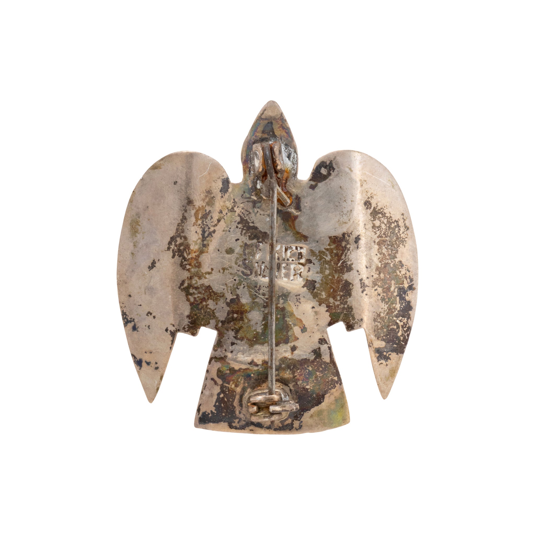 Three Onyx Bird Pins