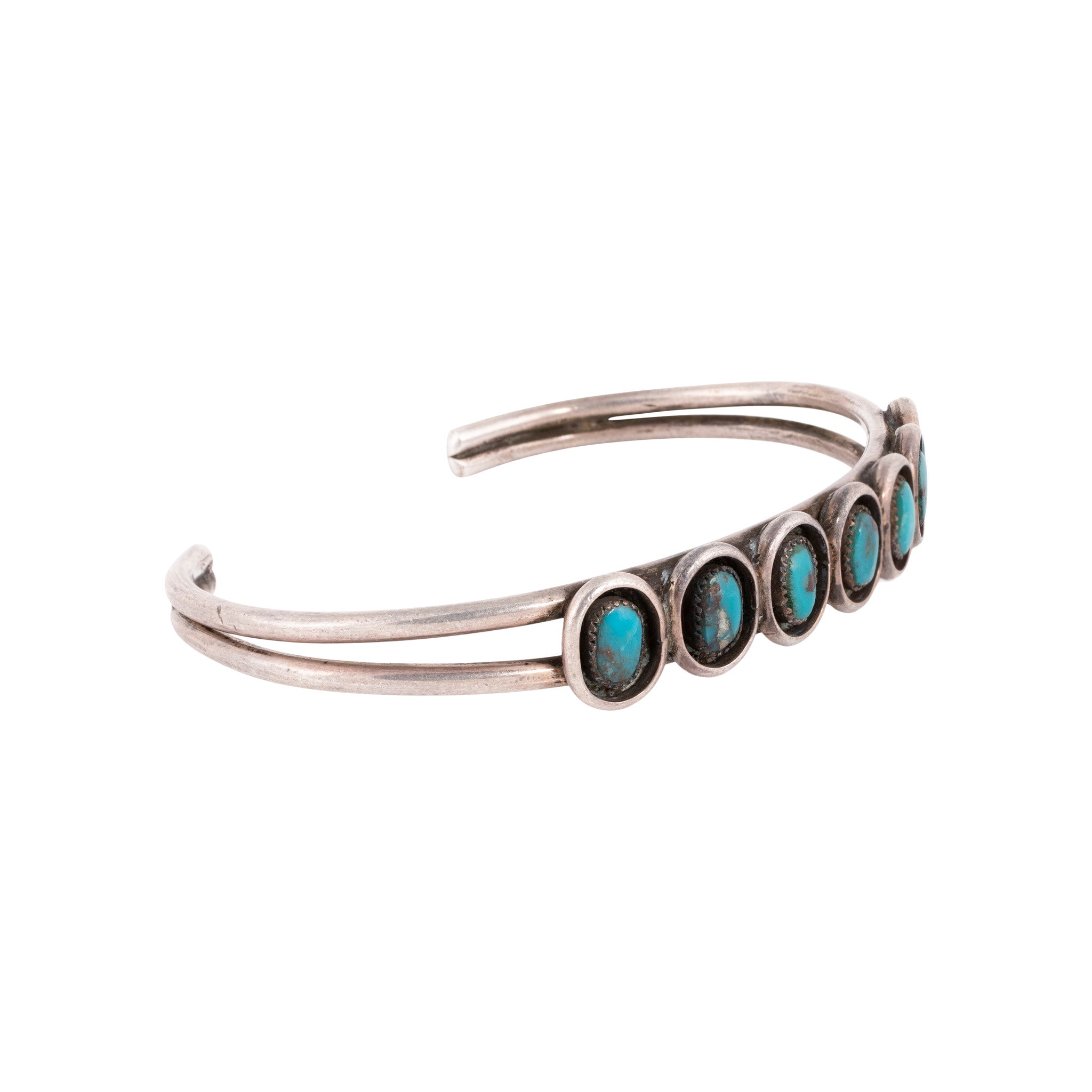 Turquoise and Sterling Bracelet