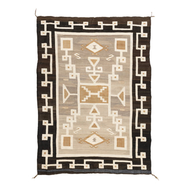 Navajo Two Grey Hills, Native, Weaving, Floor Rug