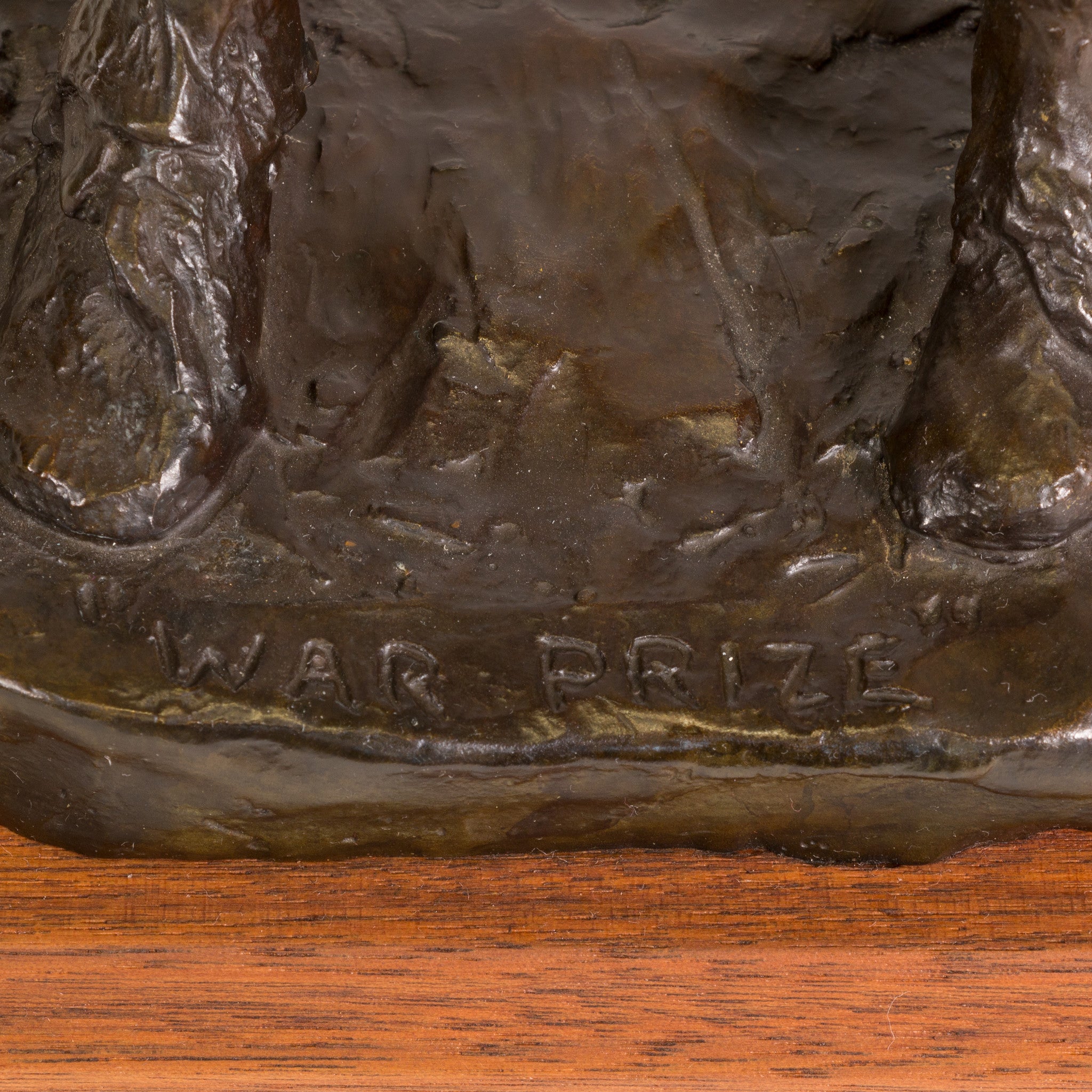 "War Prize" Bronze by Robert Scriver