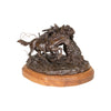 "When One Shot is Enough" Bronze by Robert Scriver