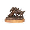 "When One Shot is Enough" Bronze by Robert Scriver