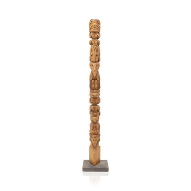 Coast Salish Totem, Native, Carving, Totem Pole