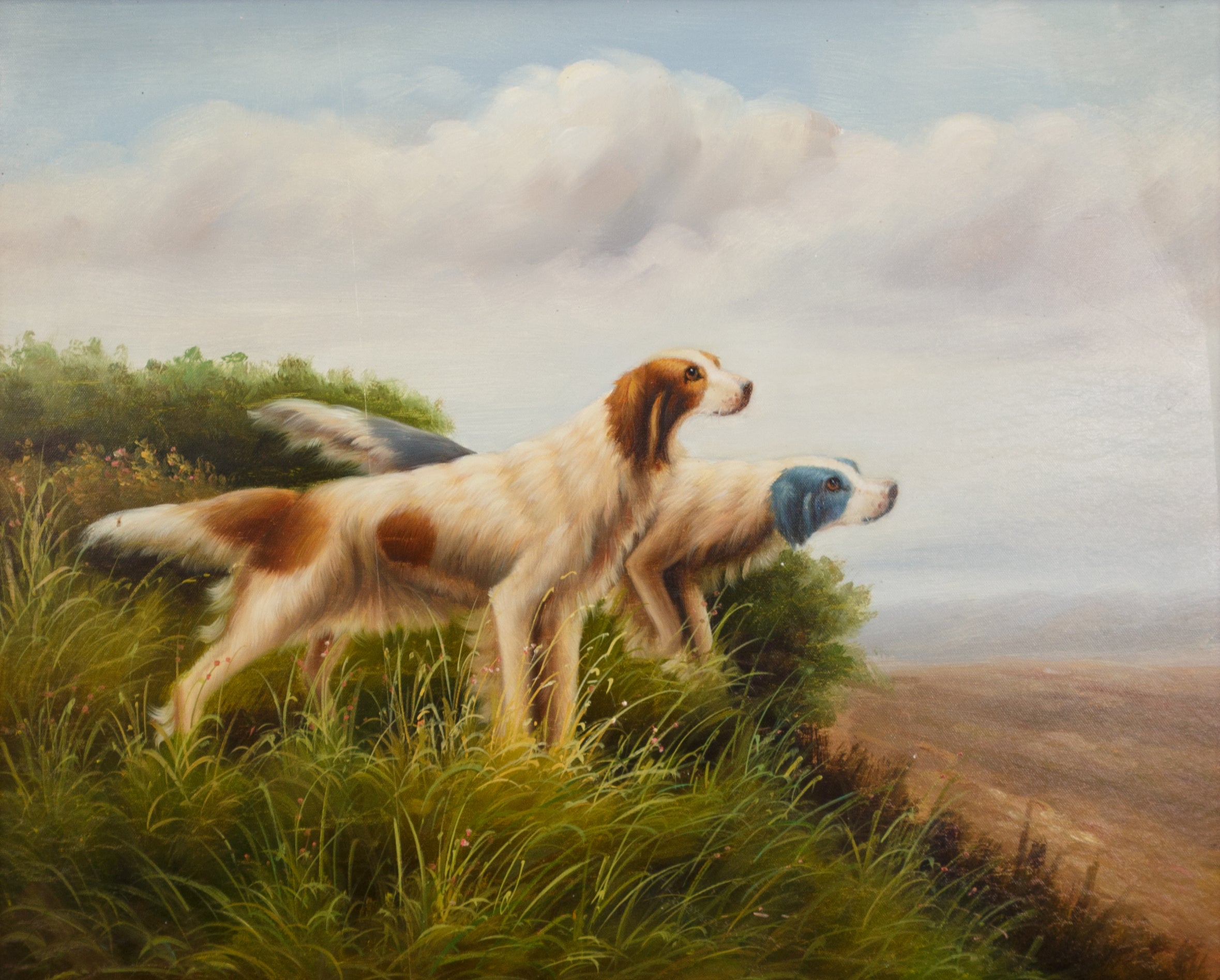 Llewellin Setters, Fine Art, Painting, Sporting