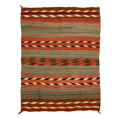 Navajo Crystal Child's Blanket, Native, Weaving, Blanket