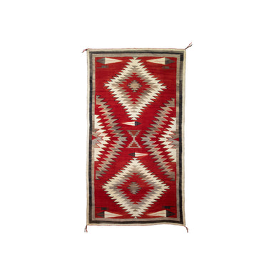 Navajo Ganado Pictorial, Native, Weaving, Floor Rug