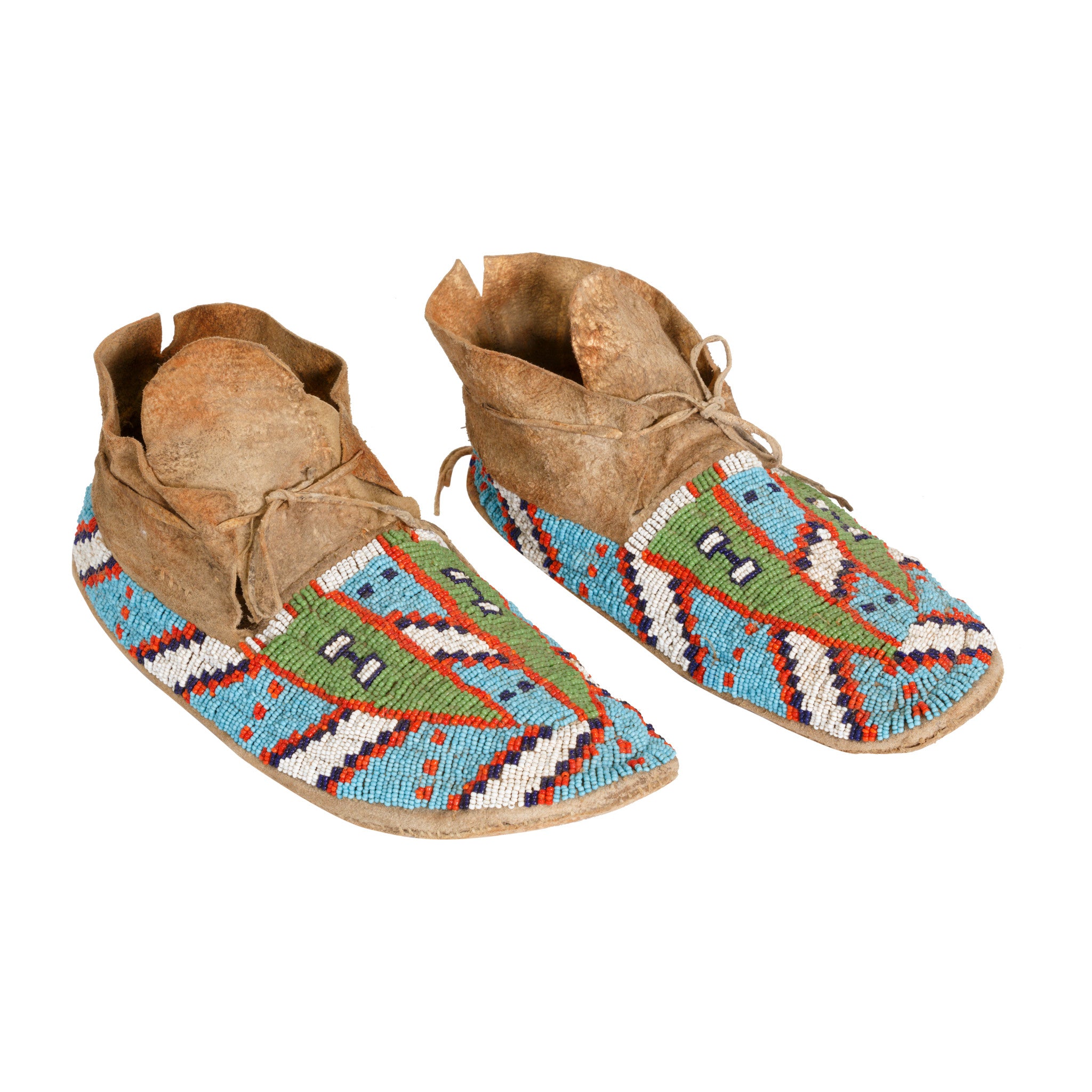 Cheyenne Moccasins, Native, Garment, Moccasins