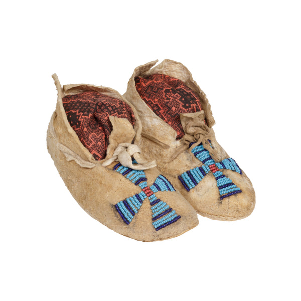 Sioux Baby Moccasins, Native, Garment, Moccasins