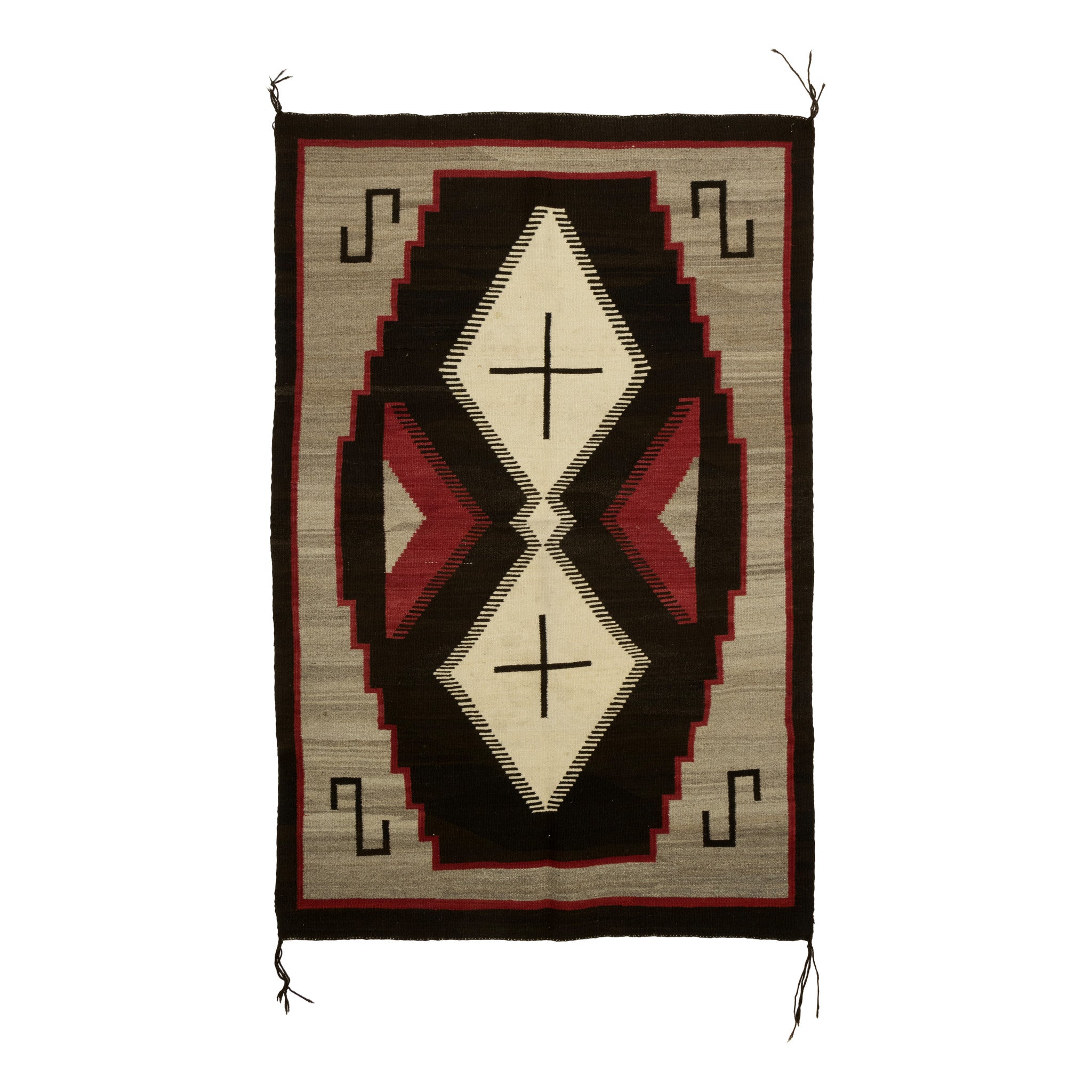 Navajo Ganado, Native, Weaving, Floor Rug