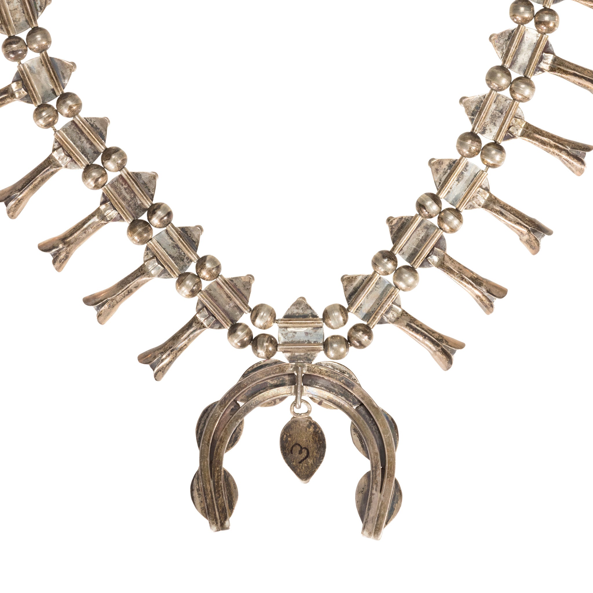 Navajo Turquoise Squash Blossom