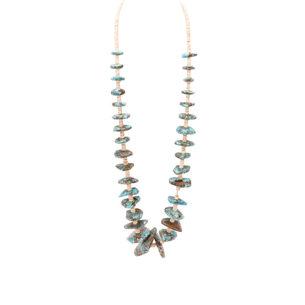 Navajo Turquoise Nugget Necklace, Jewelry, Necklace, Native