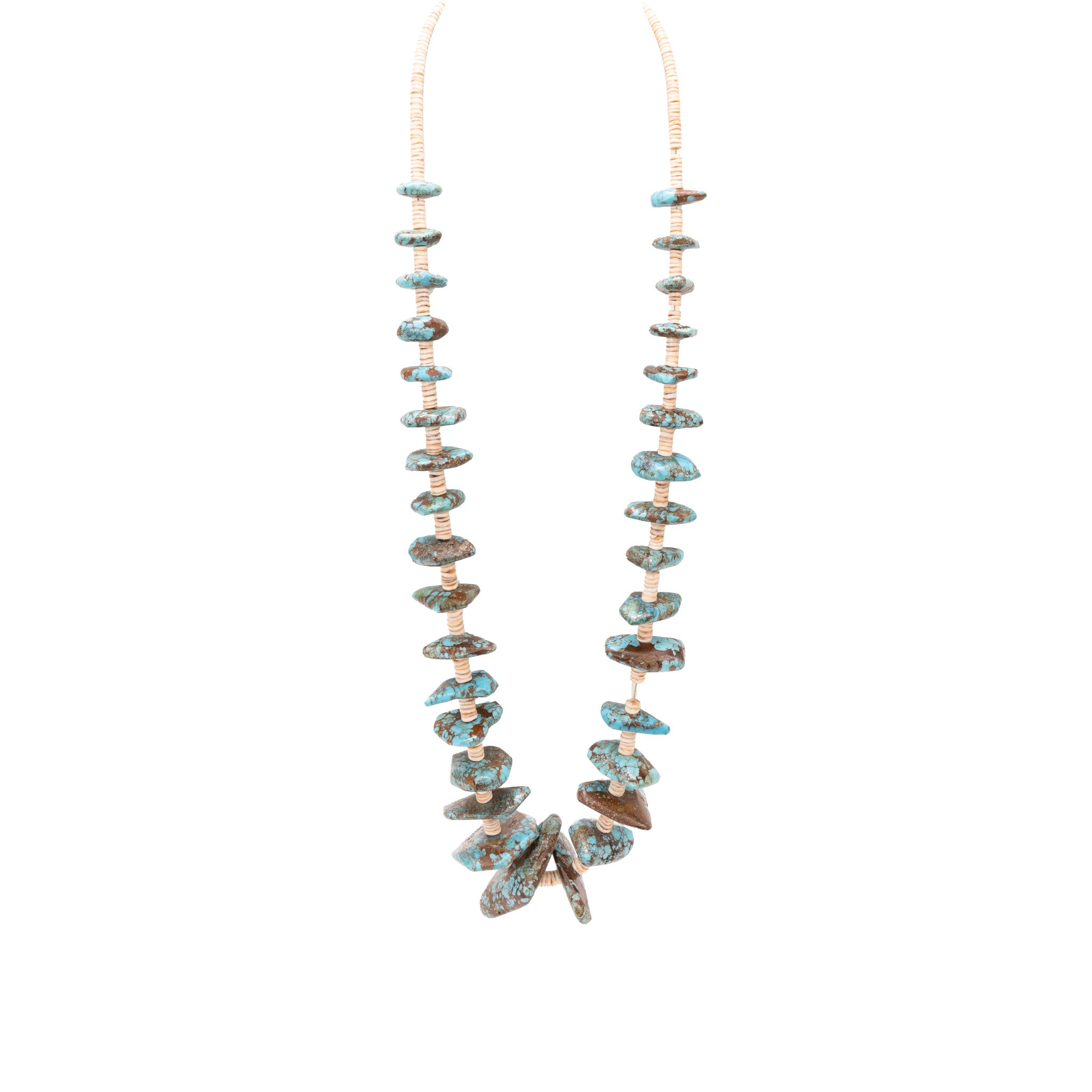 Navajo Turquoise Nugget Necklace, Jewelry, Necklace, Native