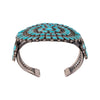 Lone Mountain Cluster Turquoise Bracelet