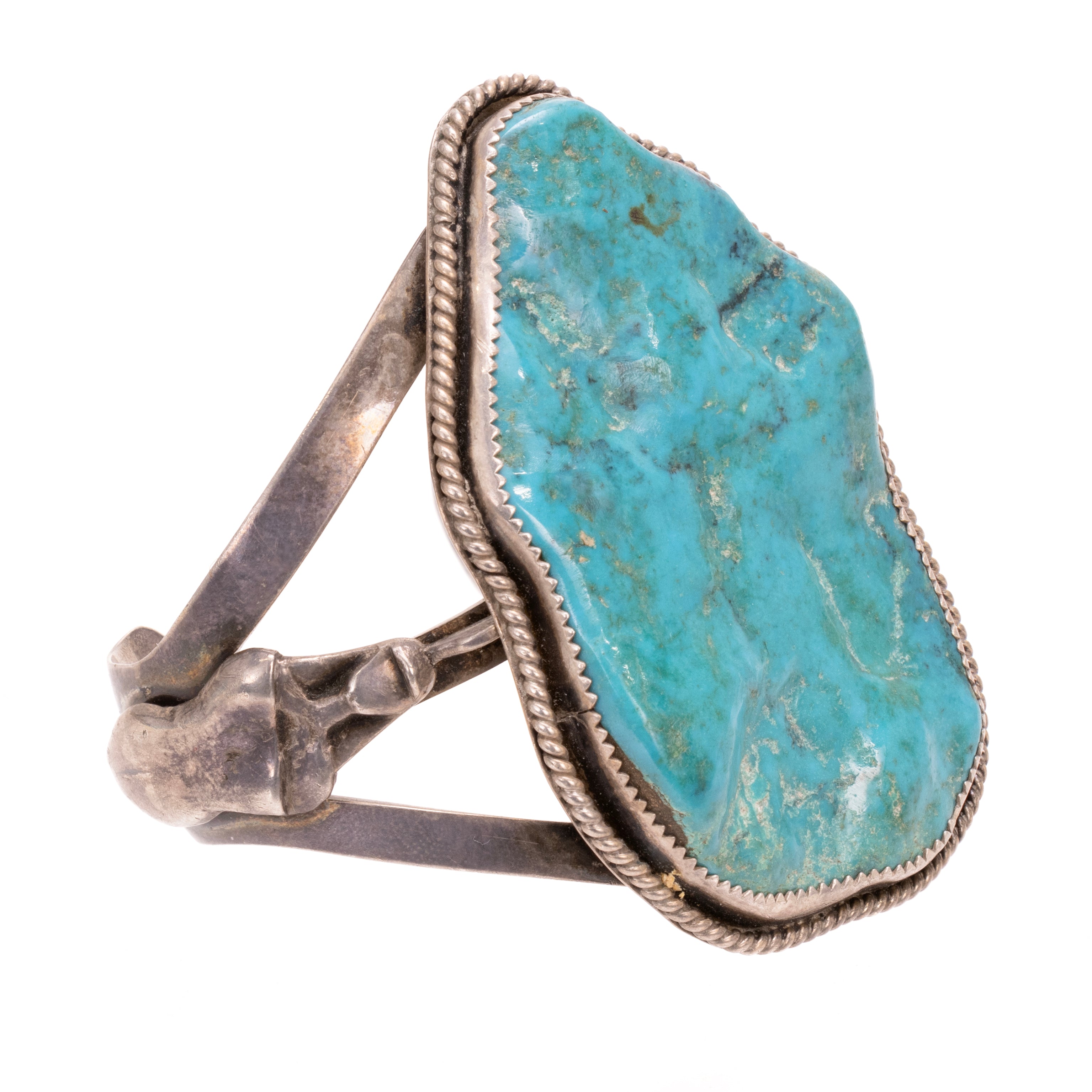 Navajo Turquoise and Silver Bracelet