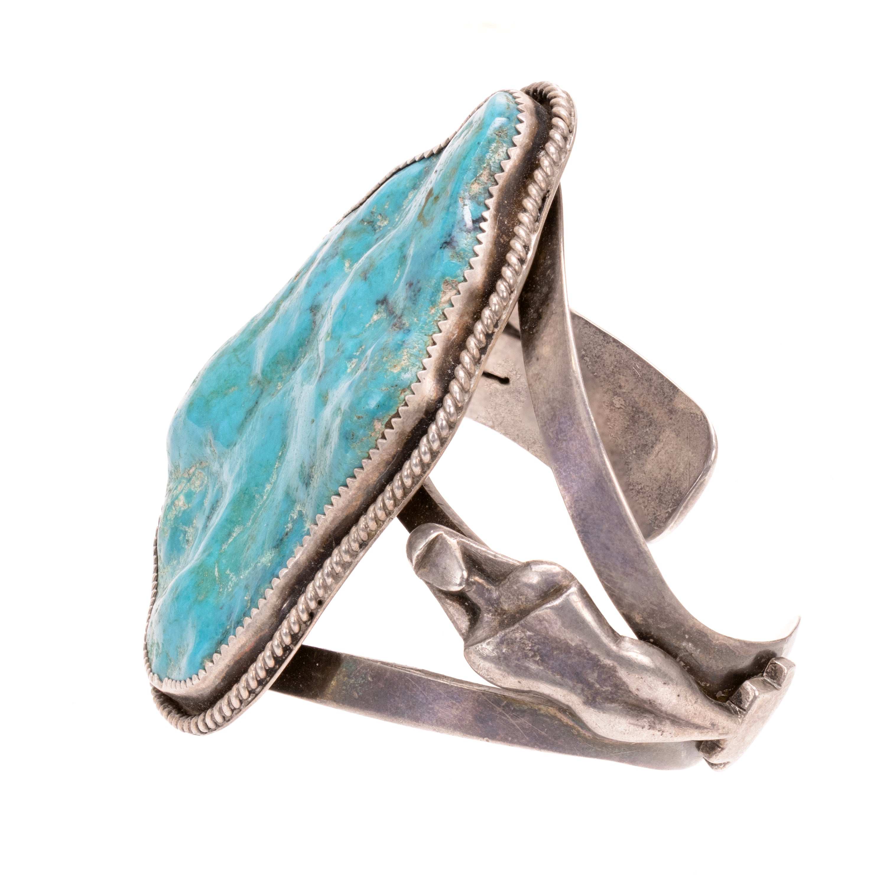 Navajo Turquoise and Silver Bracelet