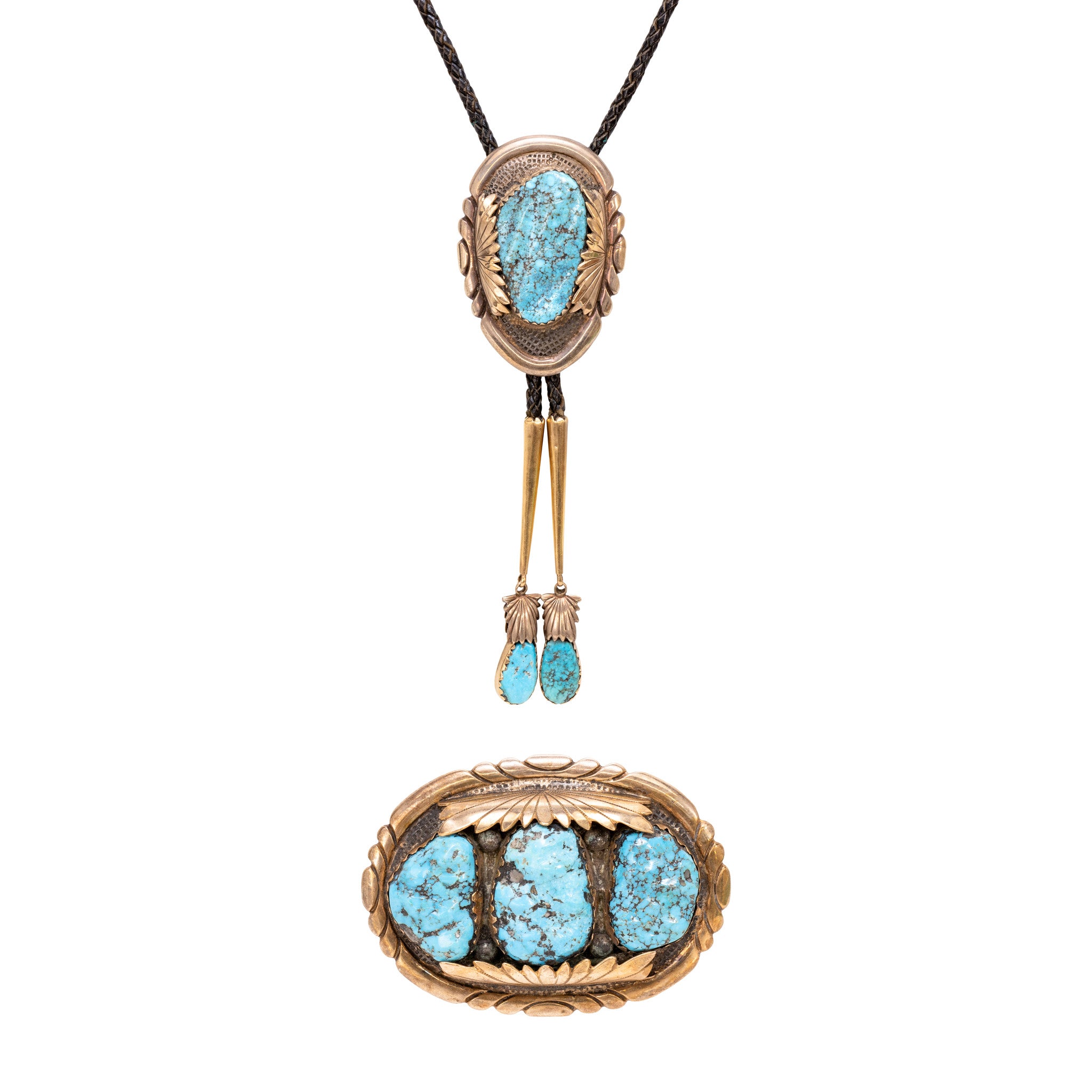 Robert and Burnice Leekya Two-Piece Set, Jewelry, Set, Native