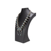 Navajo Kingman Squash Blossom Necklace
