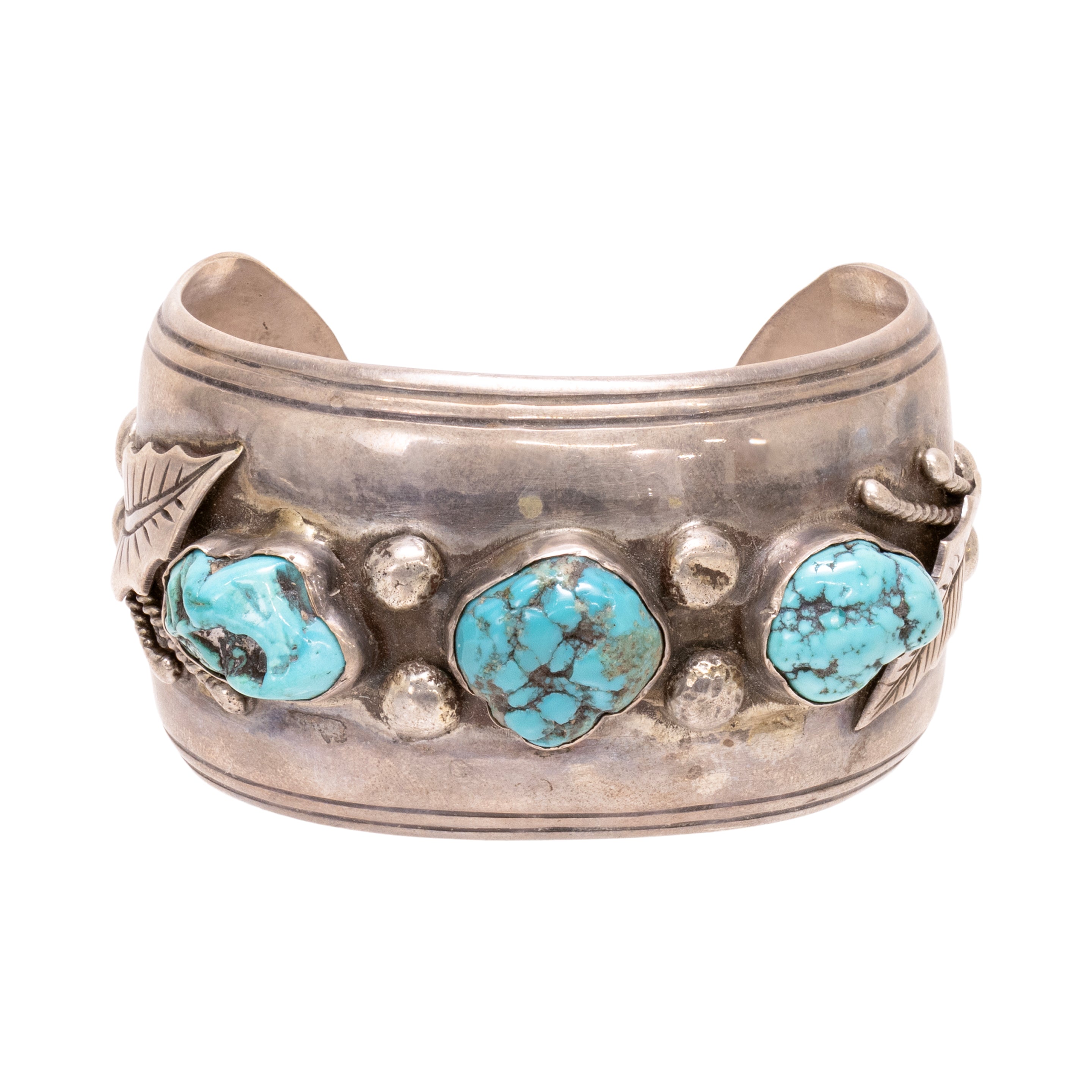 Navajo Three Stone Bracelet, Jewelry, Bracelet, Native