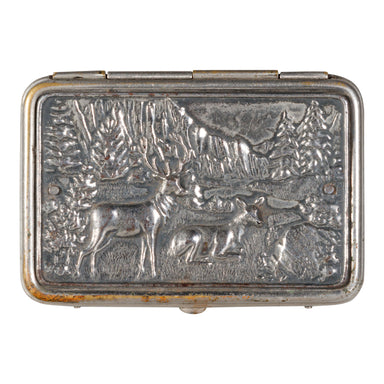 Pictorial Match Safe, Western, Tobacciana, Match Safe