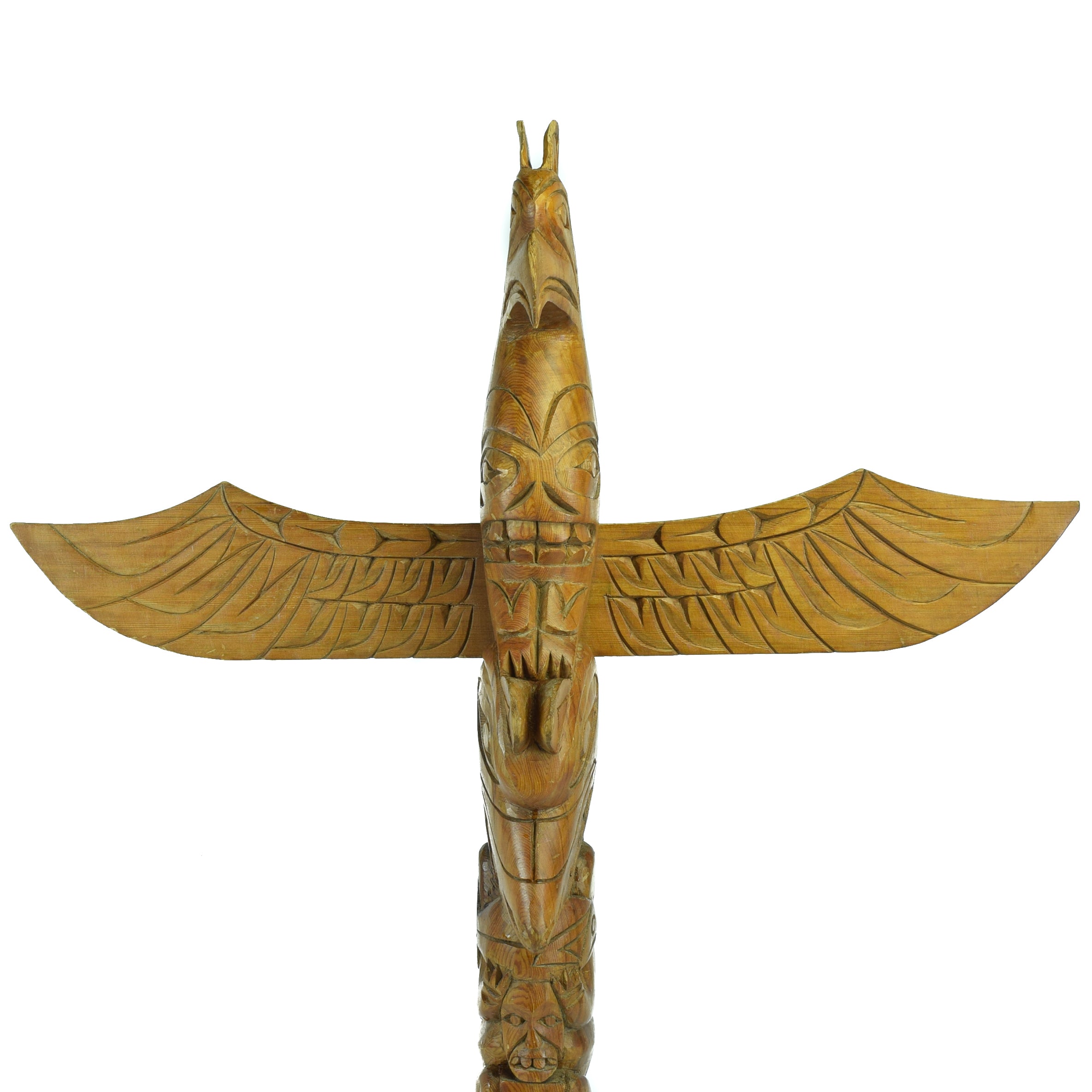Ditidaht Totem by Wilson Williams