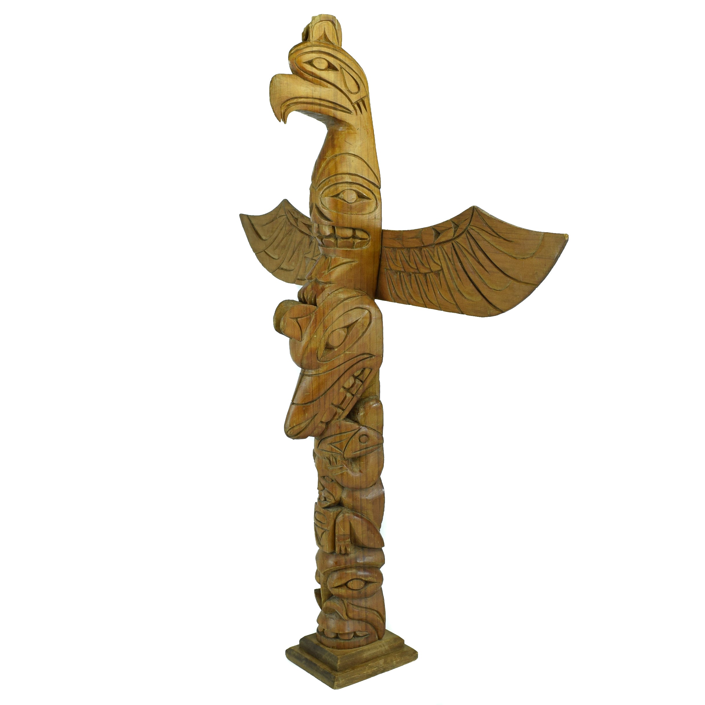Ditidaht Totem by Wilson Williams