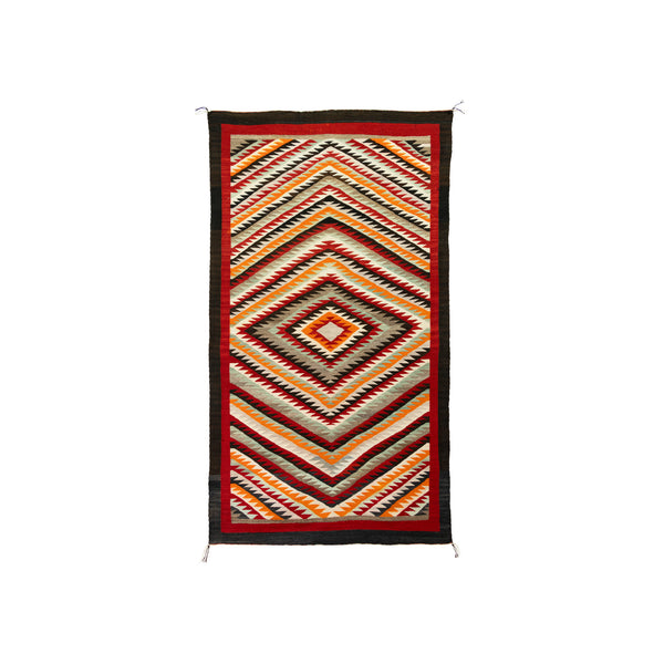 Navajo Red Mesa, Native, Weaving, Floor Rug