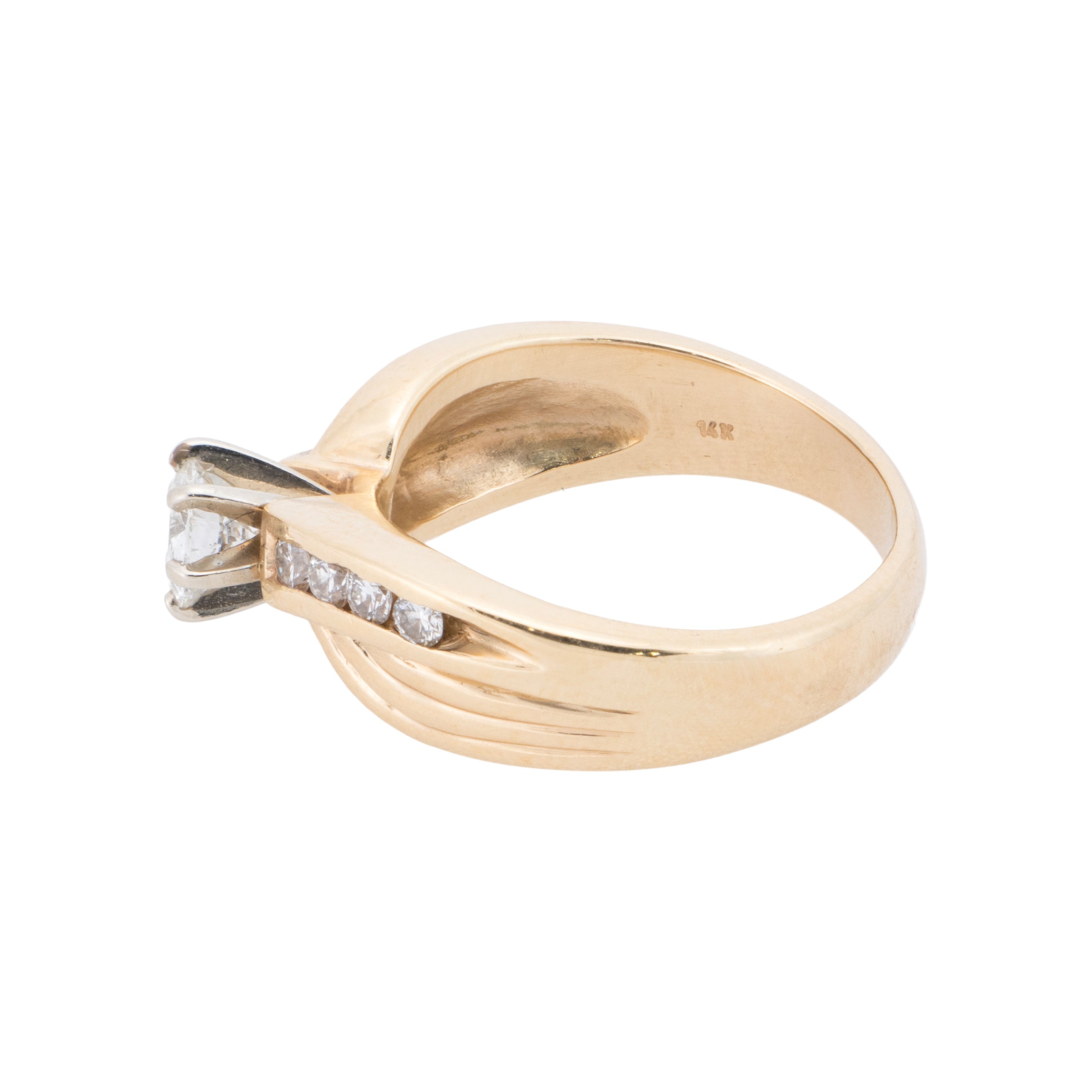 14k Gold Diamond Ring