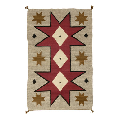 Navajo Crystal Pictorial, Native, Weaving, Floor Rug