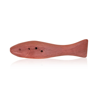 Chippewa Catlinite Spear Fishing Decoy, Native, Fishing, Decoy