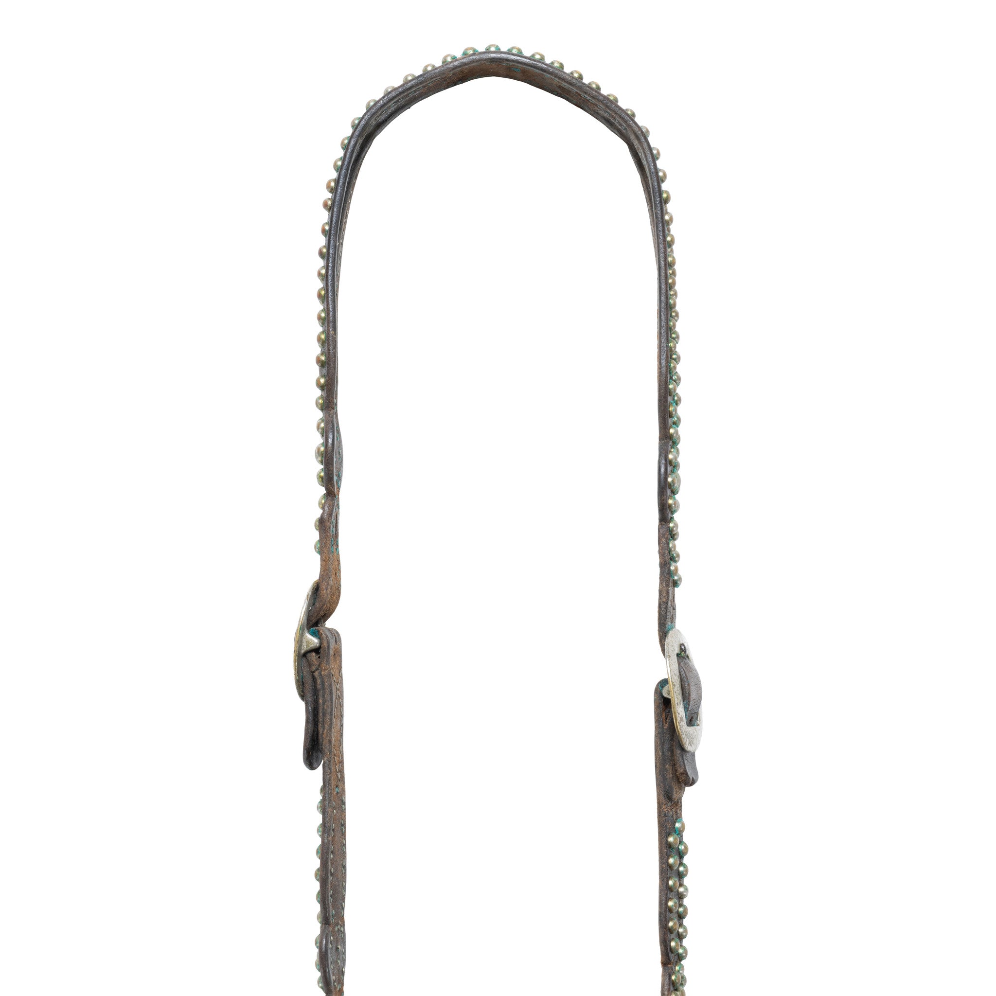 Silver Overlaid Pistol Horse Bit
