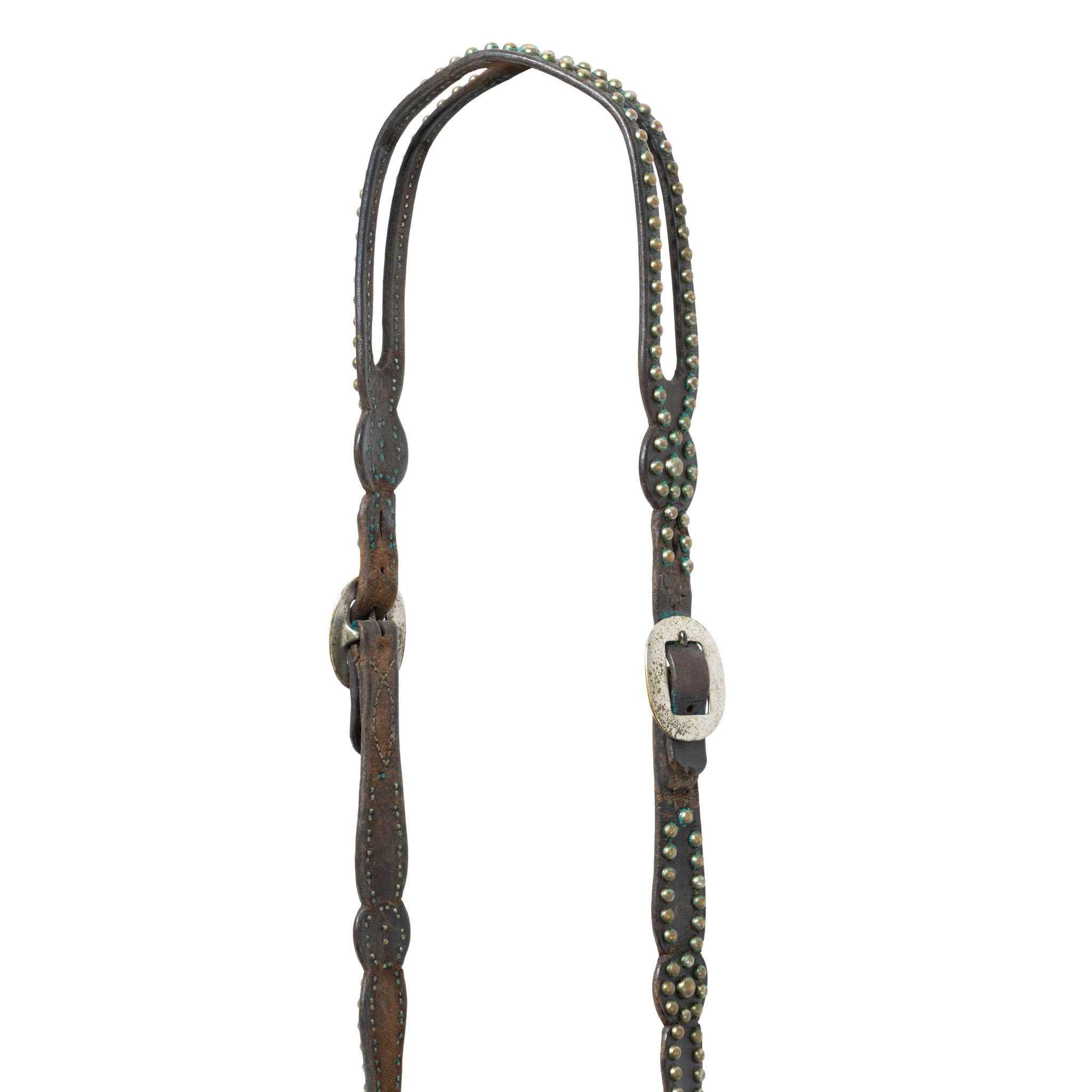 Silver Overlaid Pistol Horse Bit