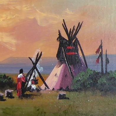 Buffalo Camp By Heinie Hartwig