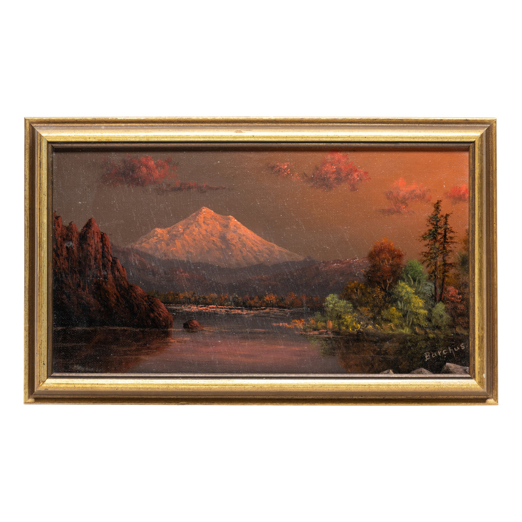 "Mount Hood at Sunset" by Eliza Brachus