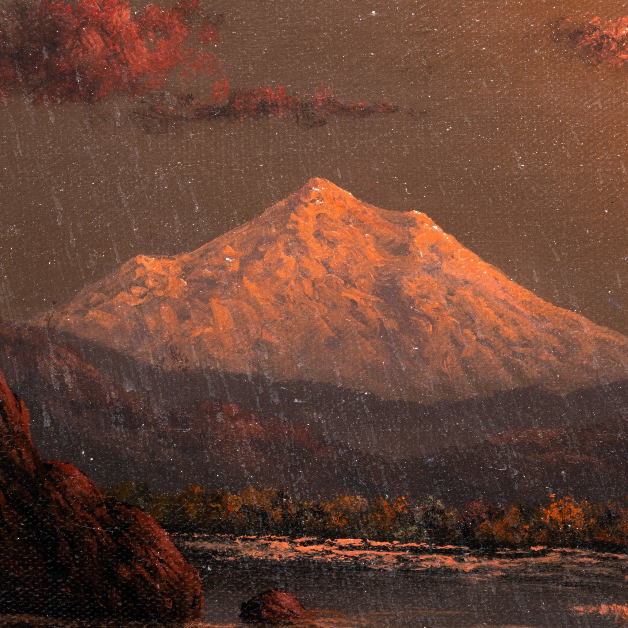 "Mount Hood at Sunset" by Eliza Brachus