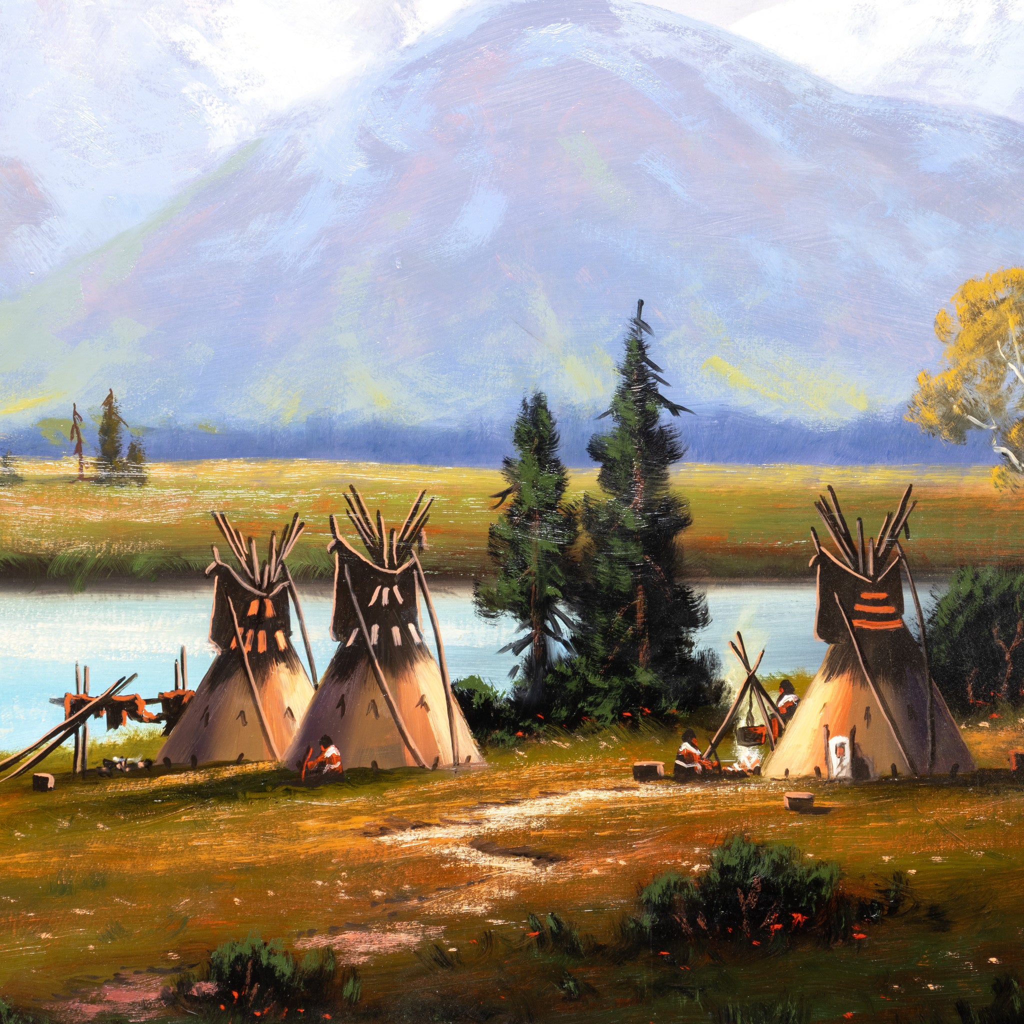 Grand Teton Vista by Heinie Hartwig