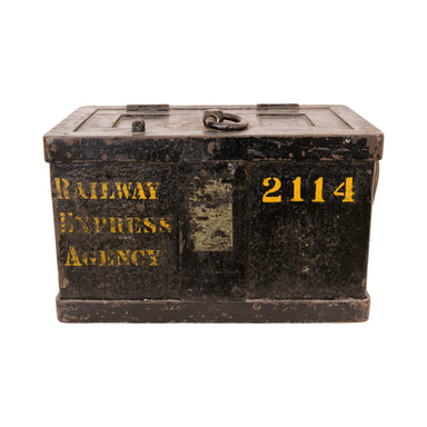 Railway Express Strong Box, Western, Mining, Strong Box