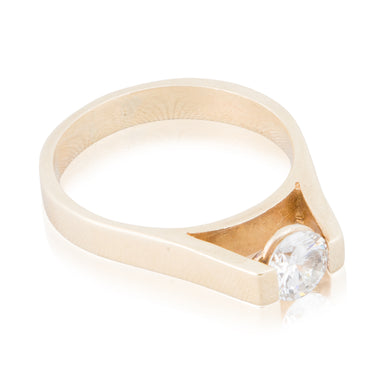 14k Gold Diamond Ring, Jewelry, Ring, Estate