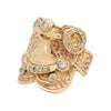 Custom Gold Saddle Ring