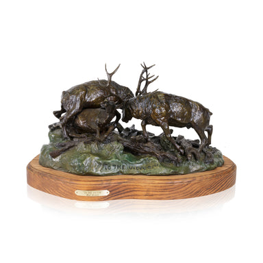 "To the Victor" Bronze by Robert Scriver, Fine Art, Bronze, Limited