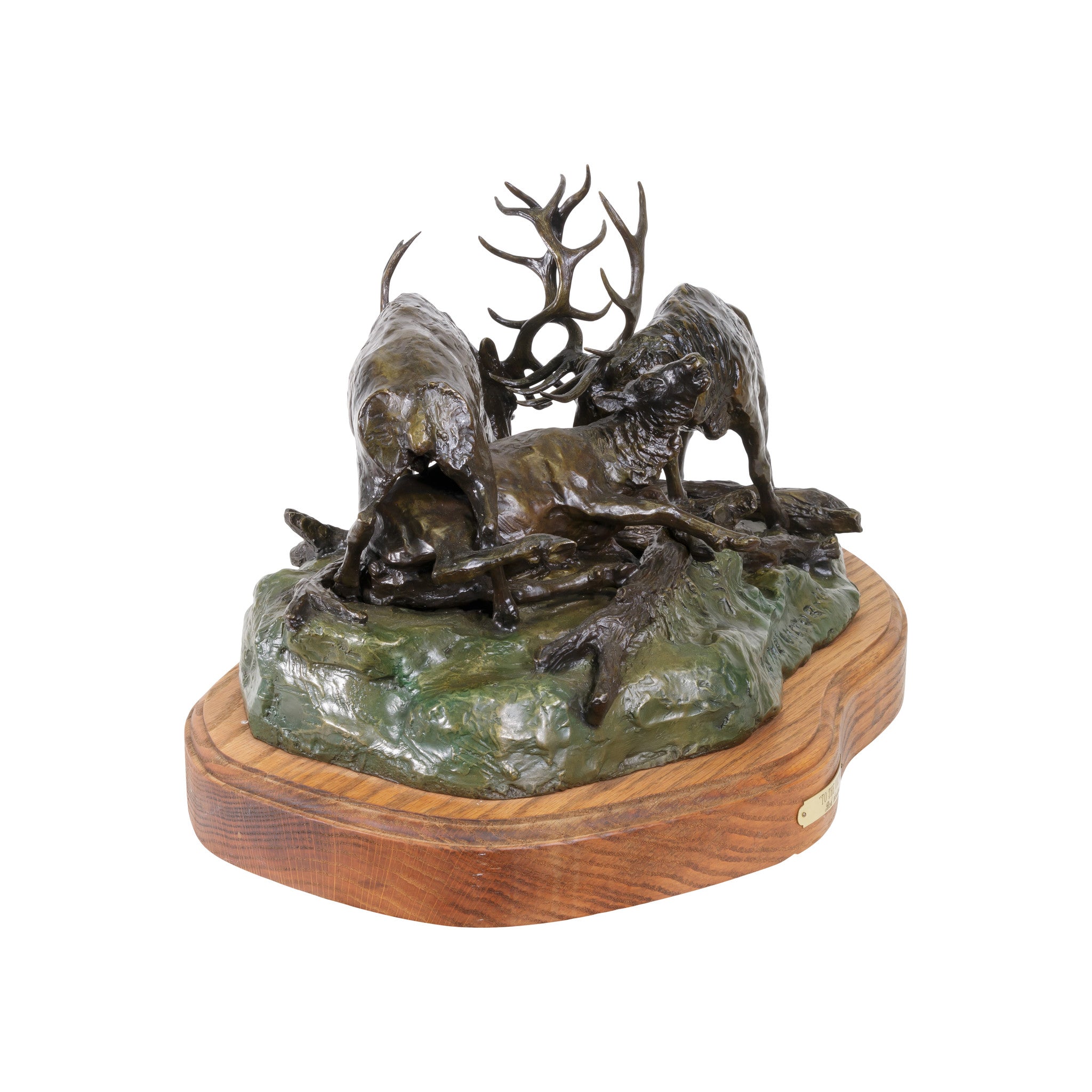 "To the Victor" Bronze by Robert Scriver