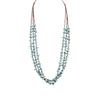 Heishi and Turquoise Beaded Necklace, Jewelry, Necklace, Native