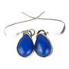 Navajo Lapis Earrings, Jewelry, Earrings, Native