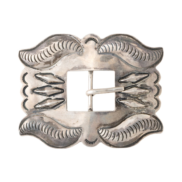 Sterling Silver Buckle, Jewelry, Buckle, Native