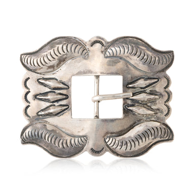 Sterling Silver Buckle, Jewelry, Buckle, Native