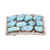 Turquoise and Sterling Buckle
