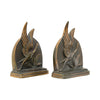 Art Deco Waterfowl Bookends by Dodge,Inc.