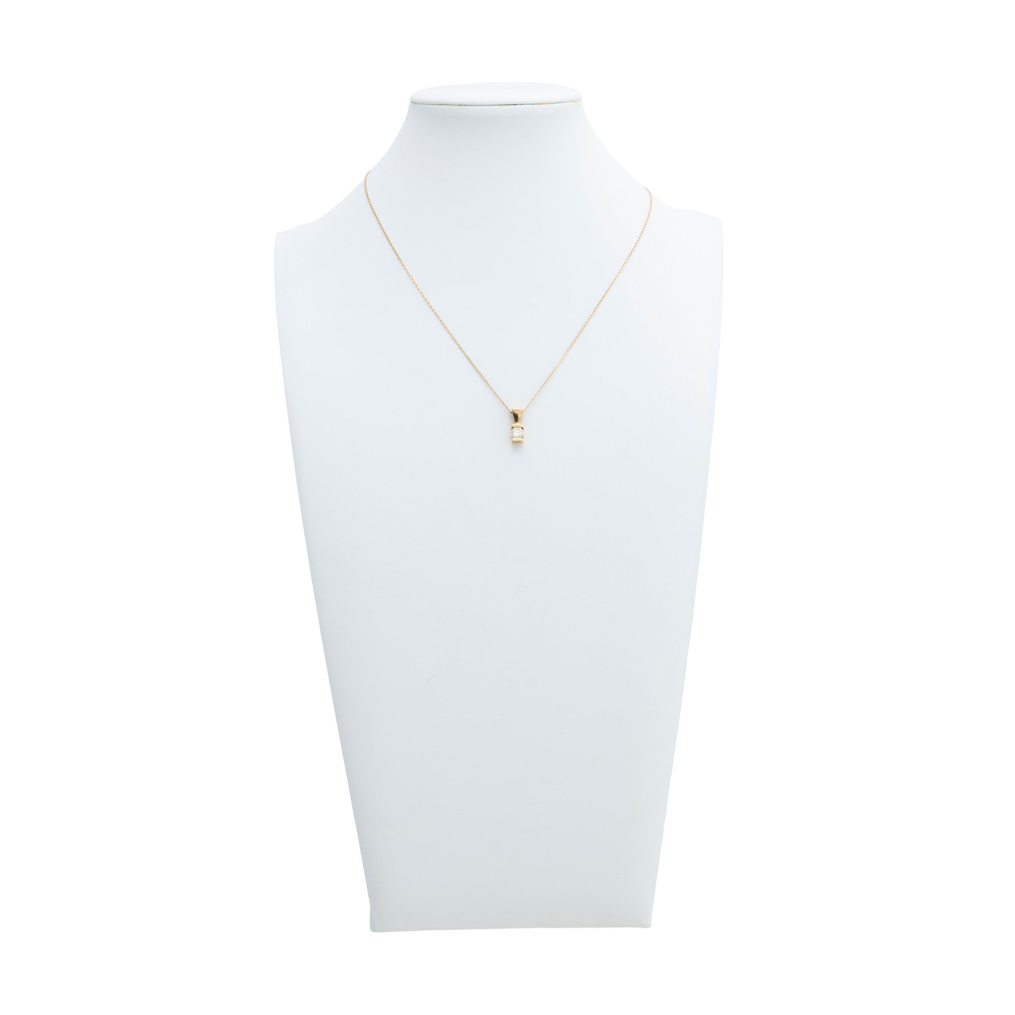 14k Gold Diamond Necklace