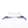 Beaded Lapis Necklace